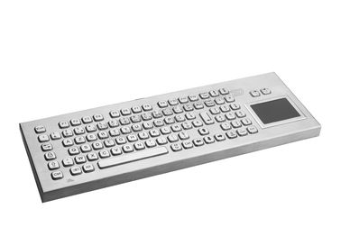 タッチパッドおよび完全な機能性の Ip65 金属の険しいキーボード