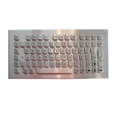 IP65 ロング ストローク キー旅行の反破壊者の頑丈なステンレス鋼のキーボード デスクトップ