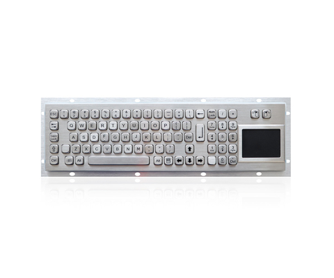 USBかPS2インターフェイスが付いているタッチパッドが付いている産業金属のキーボード