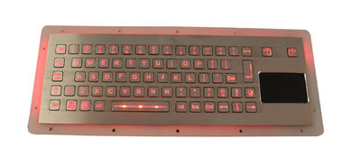 動的と産業密集したフォーマットのパネルの台紙のキーボードは密封されたタッチパッドを防水します