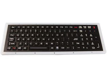 数字キーパッド/FNのキーと防水軍産複合のバックライトを当てられたキーボード100のキーIP67