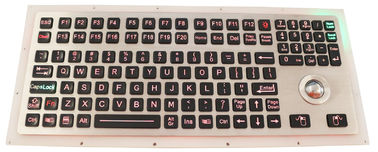 数字キーパッドとのバックリットの産業高耐久化されたキーボードIP67 116のキー