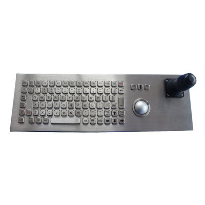 トラックボール マウスが付いている800DPI IP68のステンレス鋼のジョイスティックのキーボード