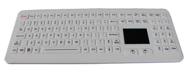 荒いタッチパッドが付いている 108 のキーのシリコーン ゴムの医学のキーボードおよび USB はインターフェイスします