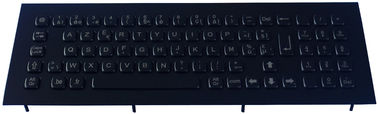 数字キーパッドと統合される高耐久化された黒い金属のキーボード