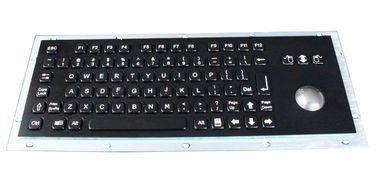 PS2 の USB の黒い金属のキーボード/EPP のための産業金属のキーボード RS232