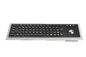 PS2 の USB の黒い金属のキーボード/EPP のための産業金属のキーボード RS232