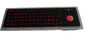 69 のキーの背面パネル台紙の黒 chamelone のバックライトのトラックボールが付いている産業 USB のキーボード