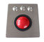 3 マウスのボタン IP65 の金属のパネルが付いている軍の樹脂のトラックボール moudle