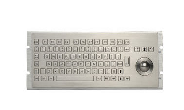 小型サイズの 25mm のトラックボールが付いている産業ステンレス鋼のキーボード