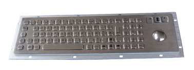 塵-証拠の光学トラックボールが付いている険しいステンレス鋼の点のブレールのキーボード