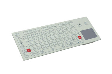 タッチパッドが付いている IP65 産業平らな膜によって高耐久化されるキーボード