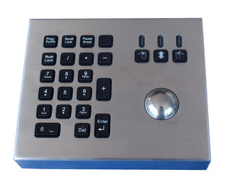 数字キーパッドおよび 3 つのマウスのボタンが付いている IP68 レーザー コンピュータ ポインティング デバイス