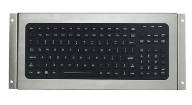 119 キー IP67 のシリコーンの産業キーボード、USB の黒いデスクトップのキーボード