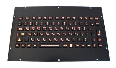 耐久の破壊者の抵抗力がある黒いパネルの台紙のキーボードは Fn のキーと統合しました