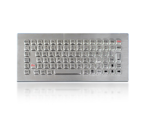 IP65はパネルの台紙のキーボードの金属の産業険しいキーボードを防水します