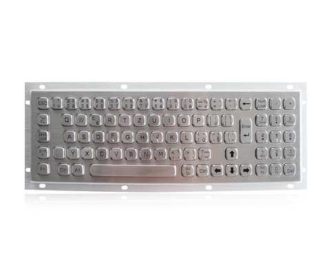 79のキーの数字キーパッドが付いている小型ステンレス鋼の金属のキオスクのキーボード