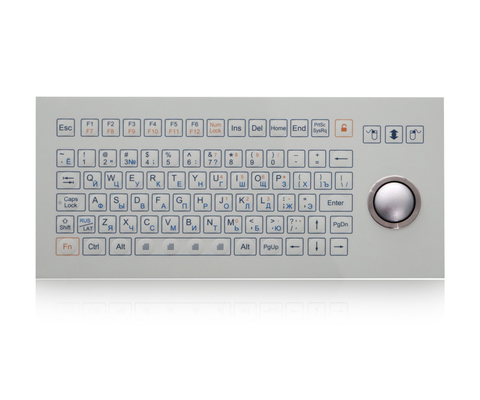IP65オムロンスイッチキーボード白色医療衛生キーボード