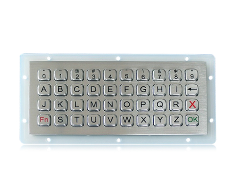 保証40キーのパネルの台紙のキーボード、耐候性がある産業金属のキーボード