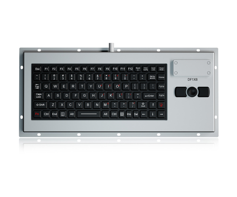 89 キー 軍事キーボード IP67 ダイナミック 密閉 耐久性 シリコンゴムキーボード