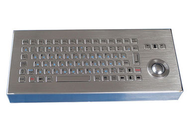 IP68 86キーのトラックボール/FNキーのデスクトップのステンレス鋼のキーボードの破壊者の証拠