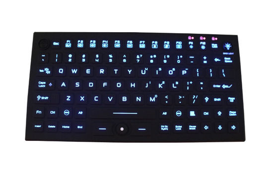 Blacklitの96のキーの産業防水険しいキーボード
