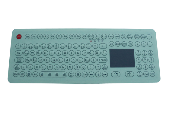 オイル証拠のタッチパッドIP67が付いている産業メンブレイン・キーボードのパネル取り付け
