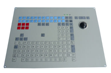 121数字キーのレーザーのトラックボール パネルの台紙のキーボードが付いている主産業メンブレイン・キーボード