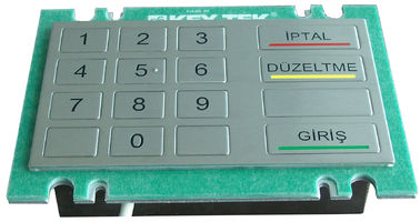 背面パネル台紙の金属の 4 キーパッドによる USB インターフェイス 4 が付いている数字自動販売機のキーパッド