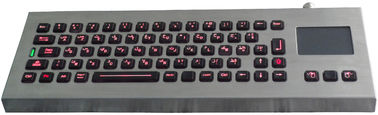 IP65 はタッチパッド、デスクトップのバックライトを当てられたキーボードが付いている産業キーボードに耐候性を施します