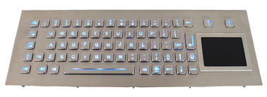 70のキー タッチパッドのキオスクのキーボードが付いている険しいバックライトを当てられたUSBのキーボード