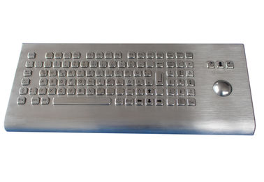 IP65 キーボードの壁のトラックボールおよび数字キーパッドが付いている取付け可能な産業金属のキーボード
