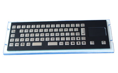 67 のキーは高耐久化されたタッチパッド、金属コンピュータ keyboad が付いている金属のキーボードを黒くします
