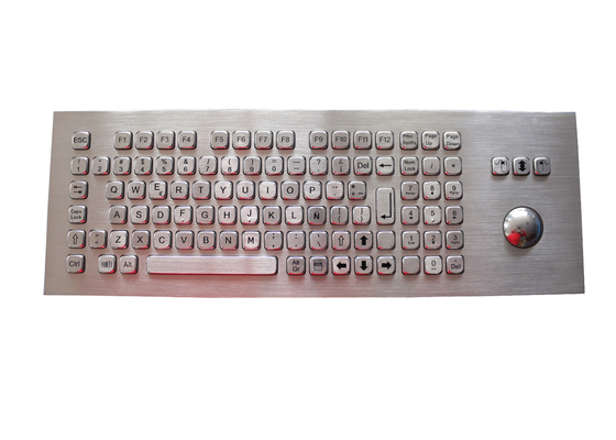 400 DPI 38.0mmの機械トラックボール パネルの台紙のキーボード
