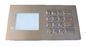 IP67多彩なバックライトを当てられた金属のキーパッド
