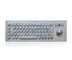 IP65 3つのマウスのボタンのトラックボールが付いているちり止めのロング ストロークの産業金属のキーボード