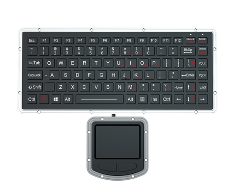 触覚パッドとダブルEMCチクレットキーボード 超薄型デザインの海洋キーボード