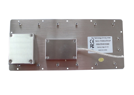 トラックボールIP67パネルの台紙PS2 USBが付いている密集したフォーマットの金属のキーボード