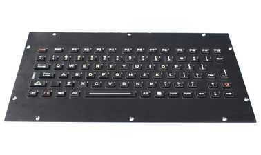 険しい82のキーはバックリットの密集した産業キーボードの破壊者の証拠および塵の証拠を照らしました